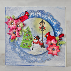 3D Poinsettia Shaping Mold