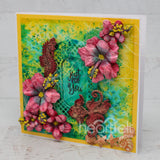 Tropical Hibiscus Stamp And Die COMBO (Under the Sea Collection)