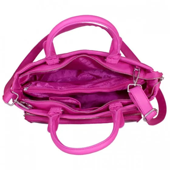 Art From the Heart Handbag-Fuchsia