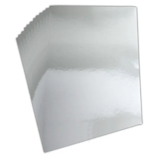 Luxe Silver Cardstock