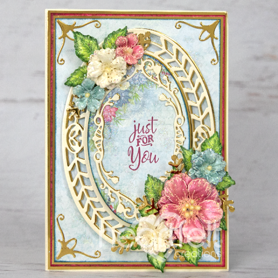 Simply Classic Oval Frame Die