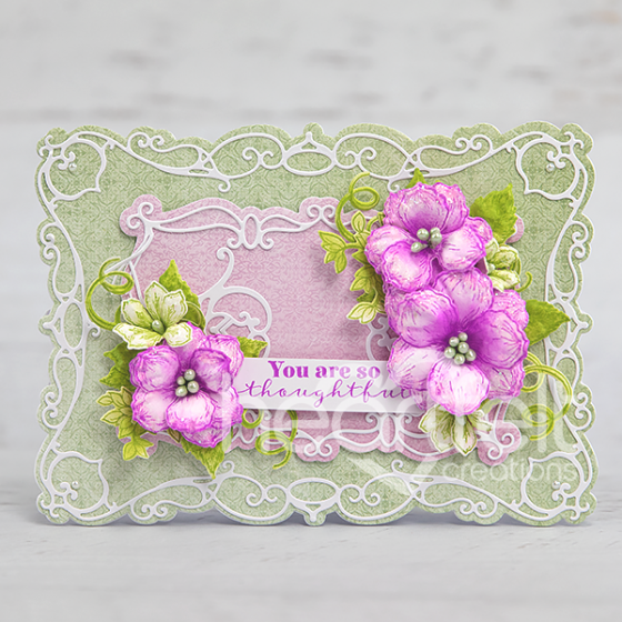 Flourish Companion Frame Die