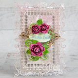 Classic Rose Cling Stamp Set, Die and Mold COMBO