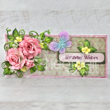 Classic Rose Cling Stamp Set