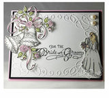 Classic Wedding Bells Stamp and Die COMBO