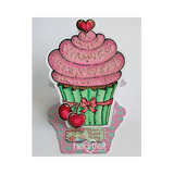 Sugarspun Cupcake Cling Stamp Set And Die COMBO