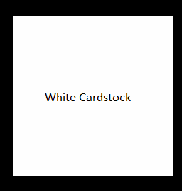 Grange White 300gsm - 12 x 12 Cardstock pack of 20
